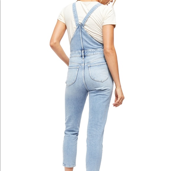 Free People Shelby Denim Overalls - Picture 2 of 4